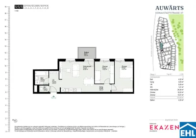 3-Zimmer-Wohnung mieten in Wien – 61,69 m², € 1.649 – Bild 20 von 20