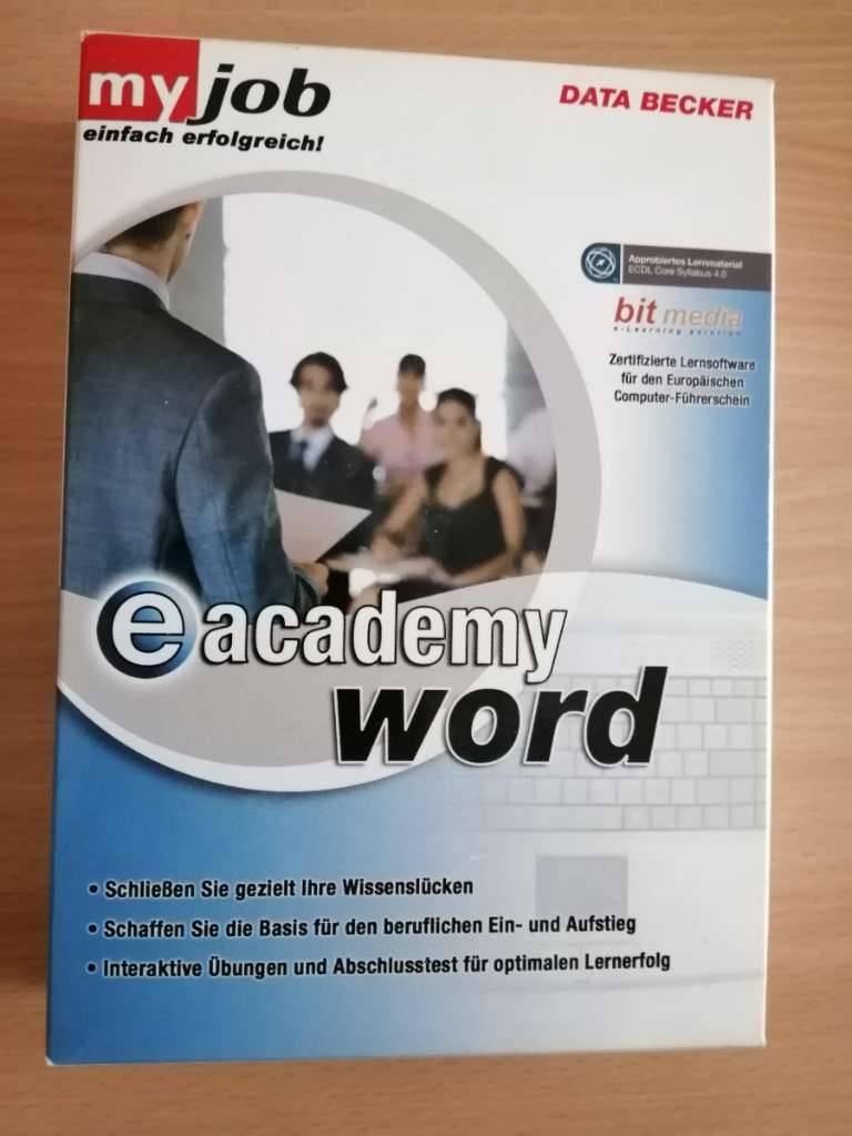 DATA BECKER E-Academy - Word - my job - einfach erfolgreich - Software