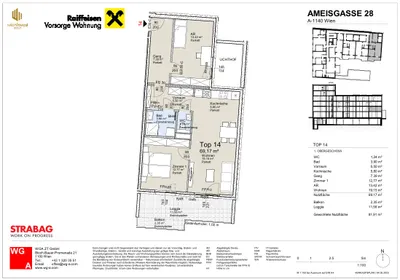 2-Zimmer-Wohnung kaufen in Wien – 69,17 m², € 538.450 – Bild 11 von 16