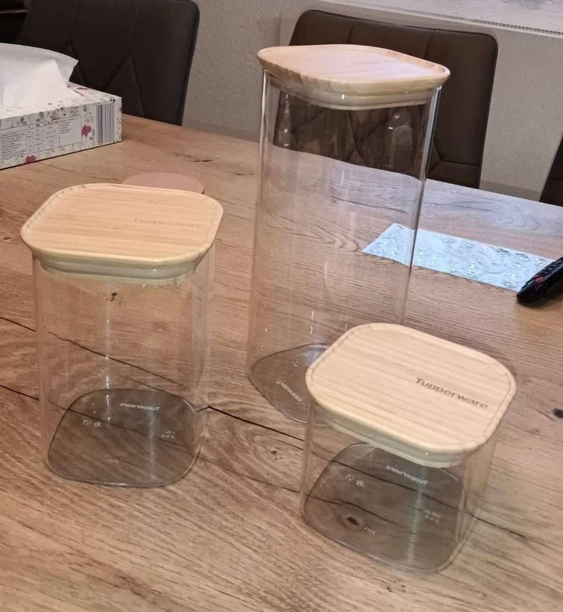 Tupperware Bamboo clear storage,  49,- (4843 Ampflwang) - willhaben