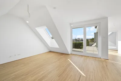 Moderne Erstbezug-Mietwohnungen mit privaten Freiflächen und Garage im 21. Bezirk