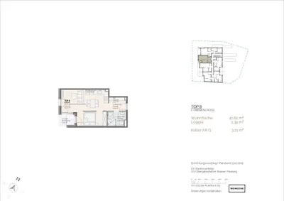 1-Zimmer-Wohnung kaufen in Salzburg Stadt – 41,82 m², € 414.000 – Bild 3 von 4