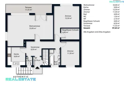 3-Zimmer-Haus kaufen in Wiener Neustadt Land – 86 m², € 449.000 – Bild 29 von 30