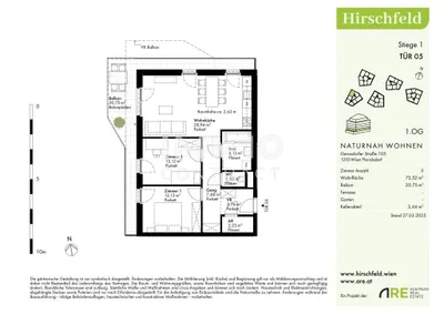3-Zimmer-Wohnung kaufen in Wien – 73,52 m², € 421.000 – Bild 15 von 15