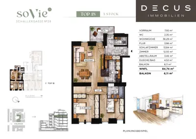 3-Zimmer-Wohnung kaufen in Wien – 84,59 m², € 697.200 – Bild 16 von 16