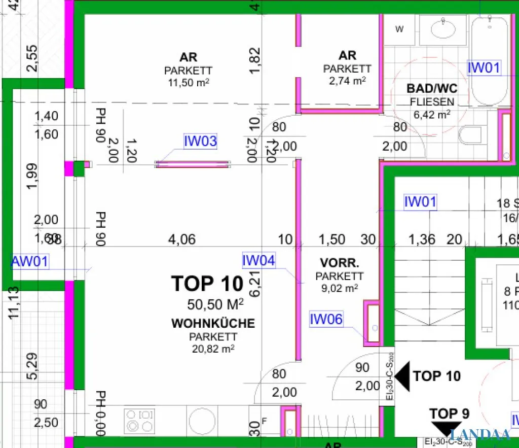 Premium Living in 1190 Wien - Mietwohnungen mit Fernblick - Ansicht 2