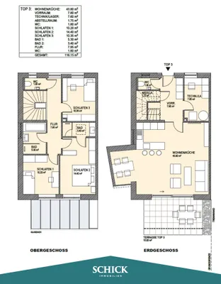 4-Zimmer-Wohnung mieten in Villach – 117 m², € 2.380 – Bild 30 von 32