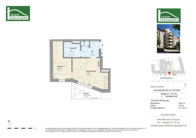 Immobilie kaufen in Wien – 40,05 m², € 273.000 – Bild 19 von 19