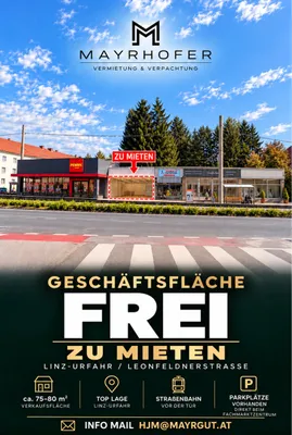 Gewerbeimmobilie mieten in Linz – 75 m², € 1.200 – Bild 1 von 10