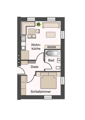 Wohnung mieten in Spittal an der Drau – 52 m², € 620 – Bild 7 von 7