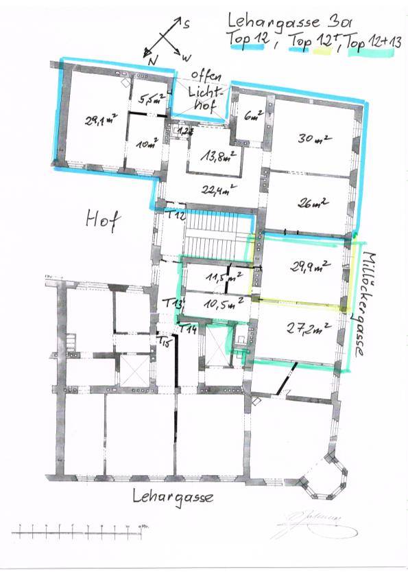 Büro in Bestlage - Sockelsanierter Altbau Erstbezug - Ansicht 3