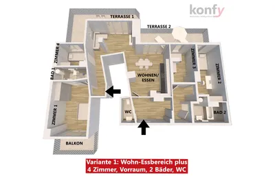 5-Zimmer-Wohnung kaufen in Graz – 126 m², € 699.000 – Bild 8 von 31