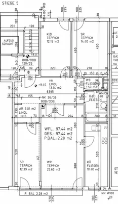 4-Zimmer-Wohnung mieten in Wien – 97,44 m², € 1.499 – Bild 12 von 14