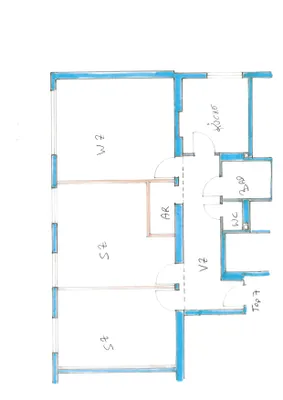 3-Zimmer-Wohnung mieten in Baden – 86 m², € 737 – Bild 2 von 7