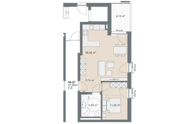2-Zimmer-Wohnung kaufen in Innsbruck – 47,3 m², € 480.000 – Bild 12 von 12