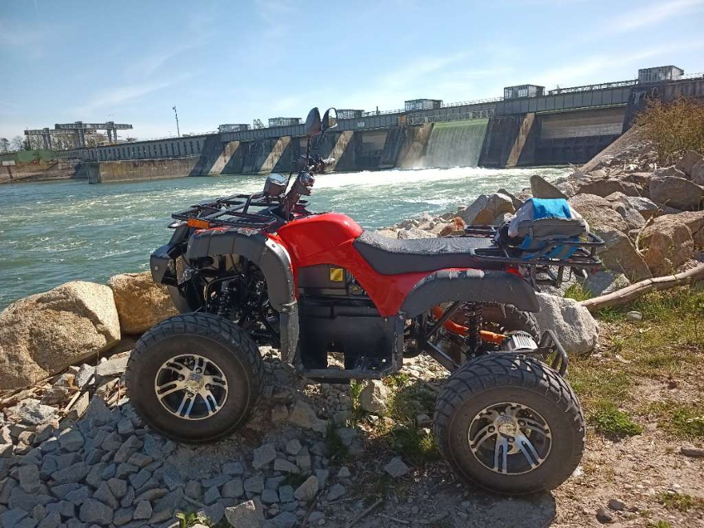 Ampero 600 Elektro Quad mit 2 Personen Zulassung Quad