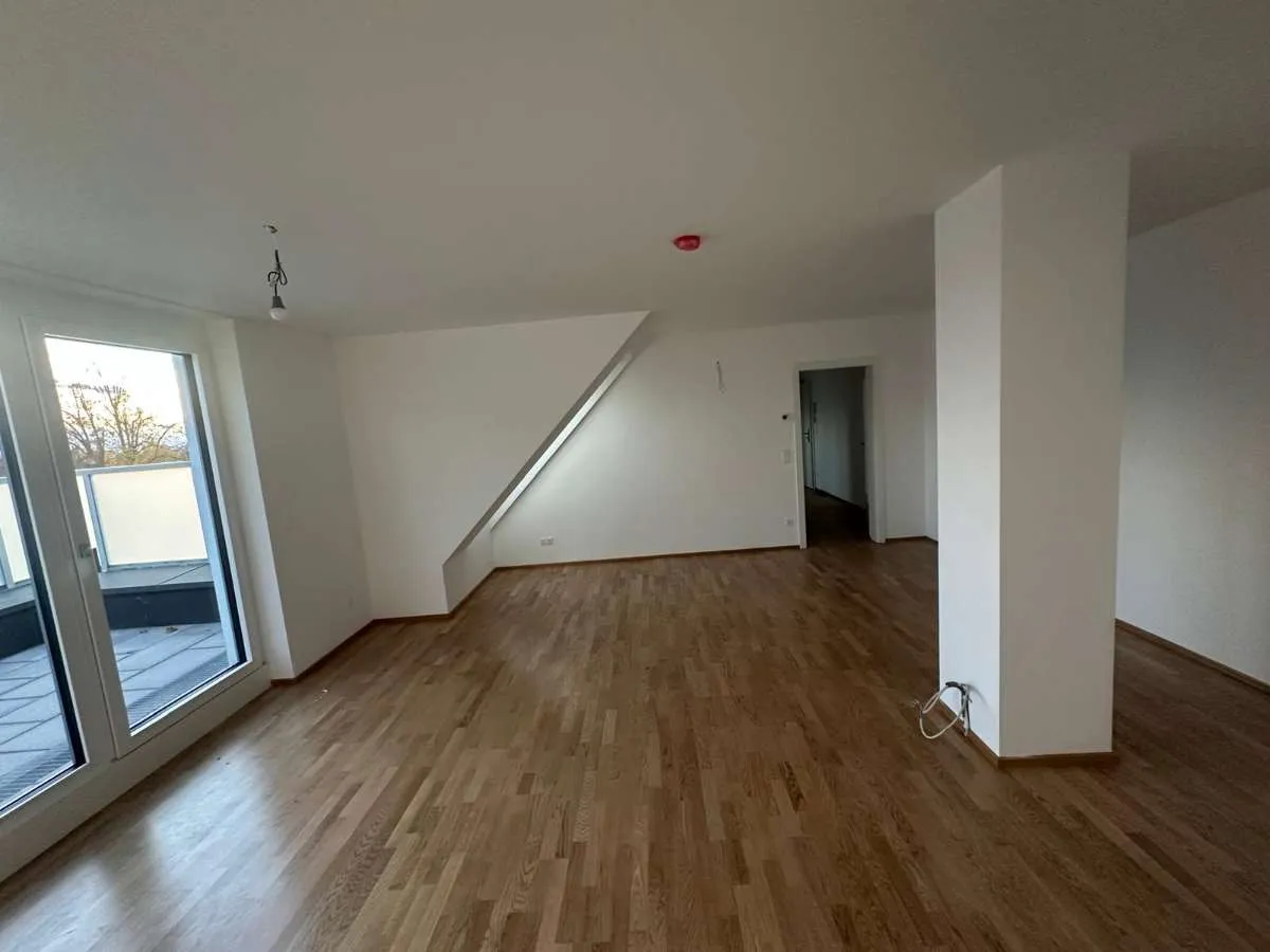 Projekt Leopold: Über den Dächern - Ihre exklusive Dachterrassenwohnung mit unverbaubarem Fernblick bis zum Schneeberg in 2.DG - 3-Zimmer - Premiumlage - Grünblick - Süd-Ost-West-Ausrichtung - unverbaubarer Fernblick - Ansicht 3