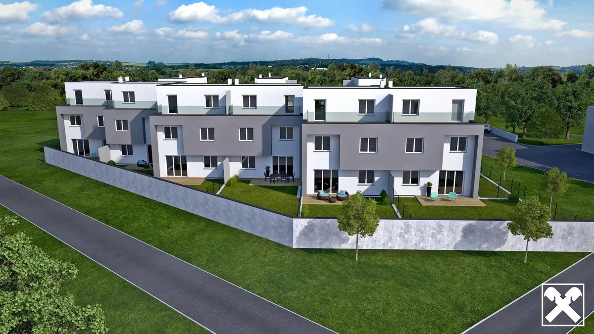 Reihenhäuser in Seyring – pohled 3