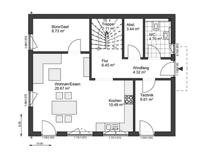 4-Zimmer-Haus kaufen in Mödling – 138 m², € 845.000 – Bild 2 von 4