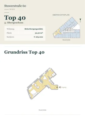 1-Zimmer-Wohnung kaufen in Wien – 32,54 m², € 263.000 – Bild 8 von 9