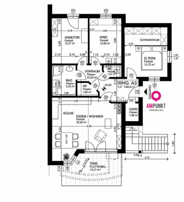 4-Zimmer-Wohnung kaufen in Salzburg-Umgebung – 87,87 m², € 493.000 – Bild 11 von 11