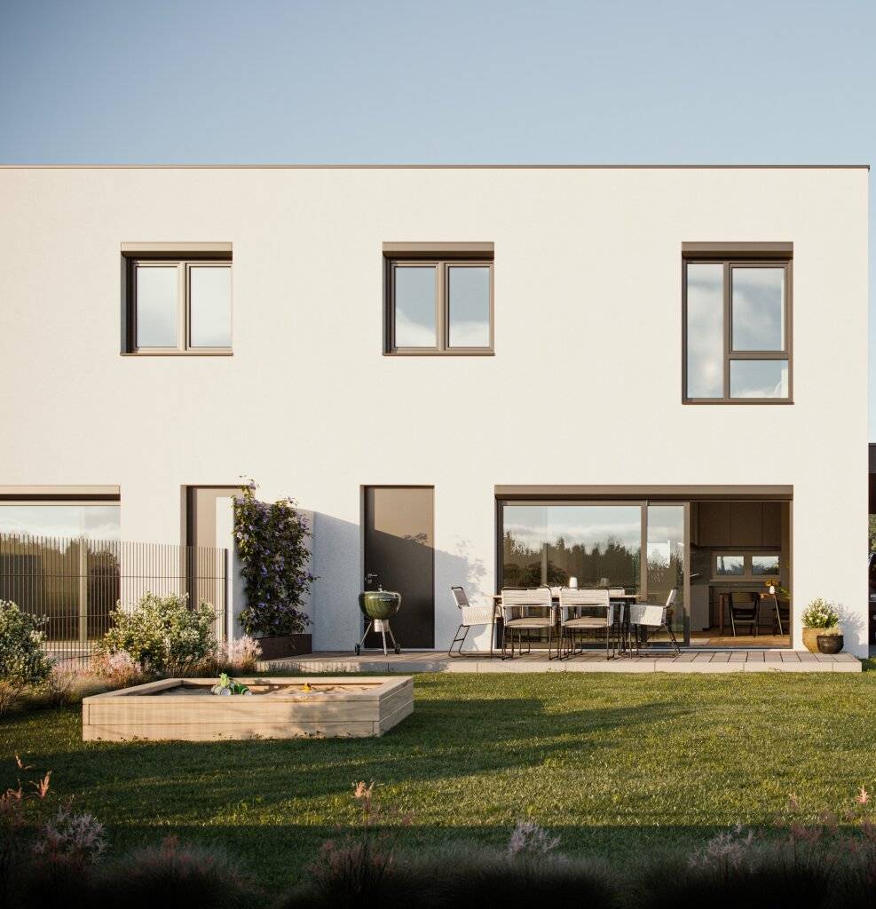 Ankommen & Wohlfühlen - SCHLÜSSELFERTIGES DOPPELHAUS direkt in Oberpullendorf - PROVISIONSFREI! - Ansicht 2
