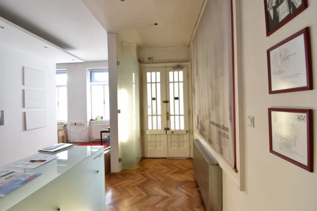 Altbaubüro - 4 Bezirk - repräsentativ - 9 Räume - Parkettböden - U1 - Ansicht 2