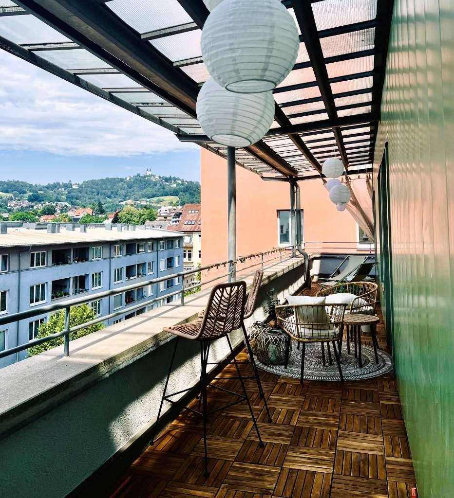 Kurzzeitmiete Top City Lage mit Traumbalkon, Linz