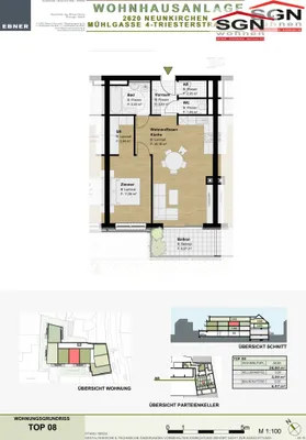 2-Zimmer-Wohnung mieten in Neunkirchen – 58,79 m², € 824 – Bild 11 von 11