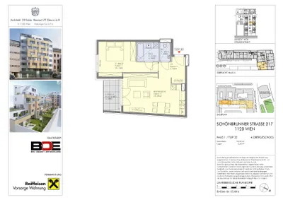 2-Zimmer-Wohnung mieten in Wien – 53,59 m², € 1.099 – Bild 8 von 8