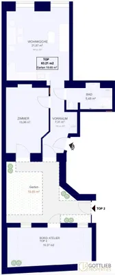 3-Zimmer-Wohnung kaufen in Wien – 63,21 m², € 415.000 – Bild 20 von 20