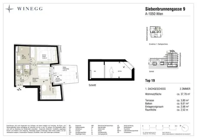 2-Zimmer-Wohnung kaufen in Wien – 37,45 m², € 425.400 – Bild 8 von 8