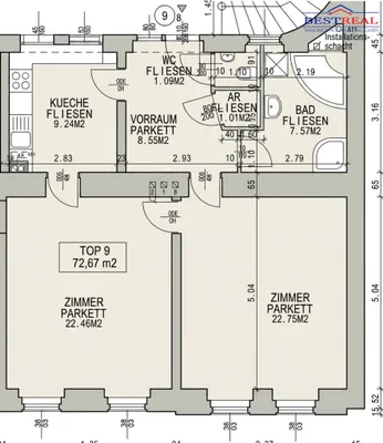 2-Zimmer-Wohnung kaufen in Wien – 72 m², € 498.000 – Bild 21 von 21