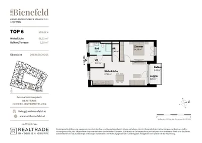 2-Zimmer-Wohnung kaufen in Wien – 54,14 m², € 339.000 – Bild 9 von 9