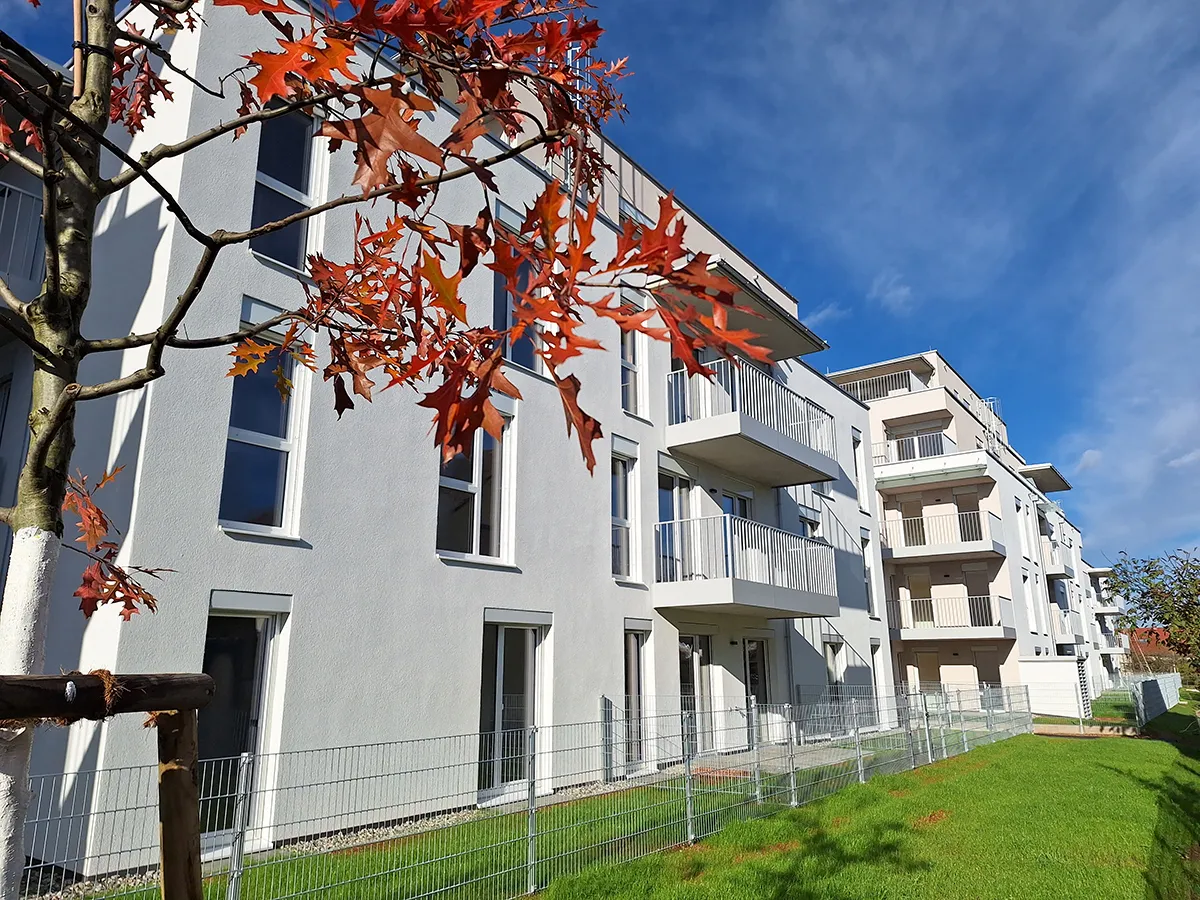 Bezugsfertige Neubauwohnung! 3-Zimmer-Wohnung mit Garten! Provisionsfrei! - Ansicht 2