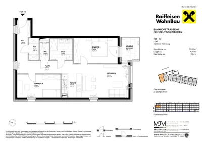 3-Zimmer-Wohnung kaufen in Gänserndorf – 75,86 m², € 393.600 – Bild 17 von 17