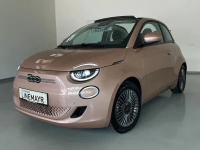 Fiat 500e Icon Cabrio Rose Glod