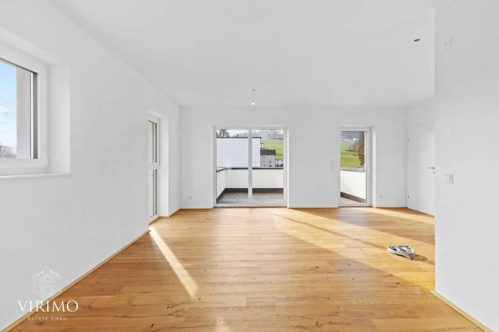 Schlüsselfertiges Neubau-Einfamilienhaus mit zwei Terrassen, großem Garten & schönem Weitblick in Aigen-Schlägl - Ansicht 3