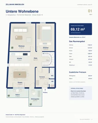 5-Zimmer-Wohnung kaufen in Wien – 105 m², € 580.000 – Bild 7 von 8