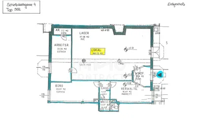 3-Zimmer-Gewerbeimmobilie mieten in Graz – 180,73 m², € 1.489 – Bild 12 von 12