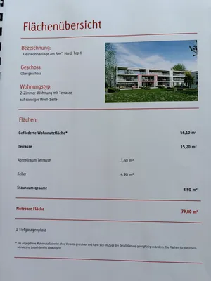 2-Zimmer-Wohnung mieten in Bregenz – 56 m², € 1.250 – Bild 7 von 16