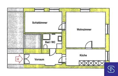 2-Zimmer-Wohnung mieten in Wien – 48 m², € 751 – Bild 15 von 15