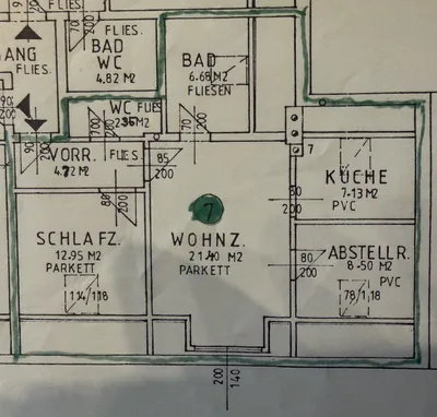 3-Zimmer-Wohnung mieten in Amstetten – 63 m², € 720 – Bild 2 von 20