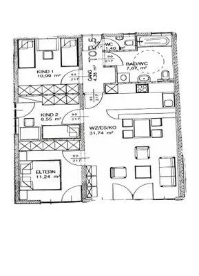 4-Zimmer-Wohnung kaufen in Feldkirch – 89 m², € 375.000 – Bild 22 von 22