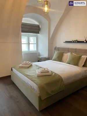 ++ Luxury Living im Kahlenbergerdorf ++ Vollmöblierte 1-Zimmerwohnung mit Gartennutzung – Bild 2