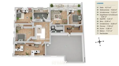 8-Zimmer-Haus kaufen in Korneuburg – 227 m², € 585.000 – Bild 26 von 26