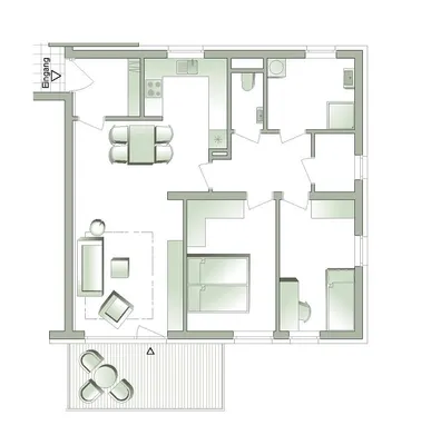 3-Zimmer-Wohnung mieten in Murtal – 75,3 m², € 1.052 – Bild 2 von 14