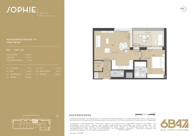 2-Zimmer-Wohnung kaufen in Wien – 57,06 m², € 745.000 – Bild 13 von 13