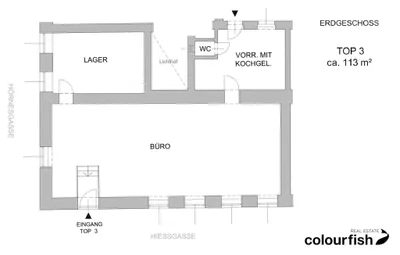 Gewerbeimmobilie mieten in Wien – 113 m², € 1.465 – Bild 3 von 3