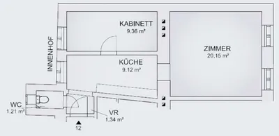 2-Zimmer-Wohnung kaufen in Wien – 41,18 m², € 164.000 – Bild 9 von 10